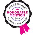 ASCP Skin Deep Readers' Choice Awards 2019, Honorable Mention for Favorite Sensitive Skin Line Calm Skin Collection