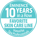 American Spa Professionals' Choice Awards: Favorite Skin Care Line for Twelve Consecutive Years
