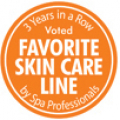 American Spa Professionals' Choice Awards Winner for Favorite Skin Care Line for Three Consecutive Years
