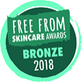 Free From Awards 2018 Winner of Bronze Medal for Problem Skin: Clear Skin Probiotic Mask