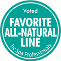 American Spa Professionals' Choice Awards Winner for Favorite All Natural Line for Five Consecutive Years